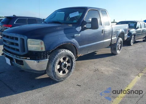 2007 Ford F-250 Lariat/Xl/Xlt из США, поврежденный, VIN 1FTSX21527EA09645